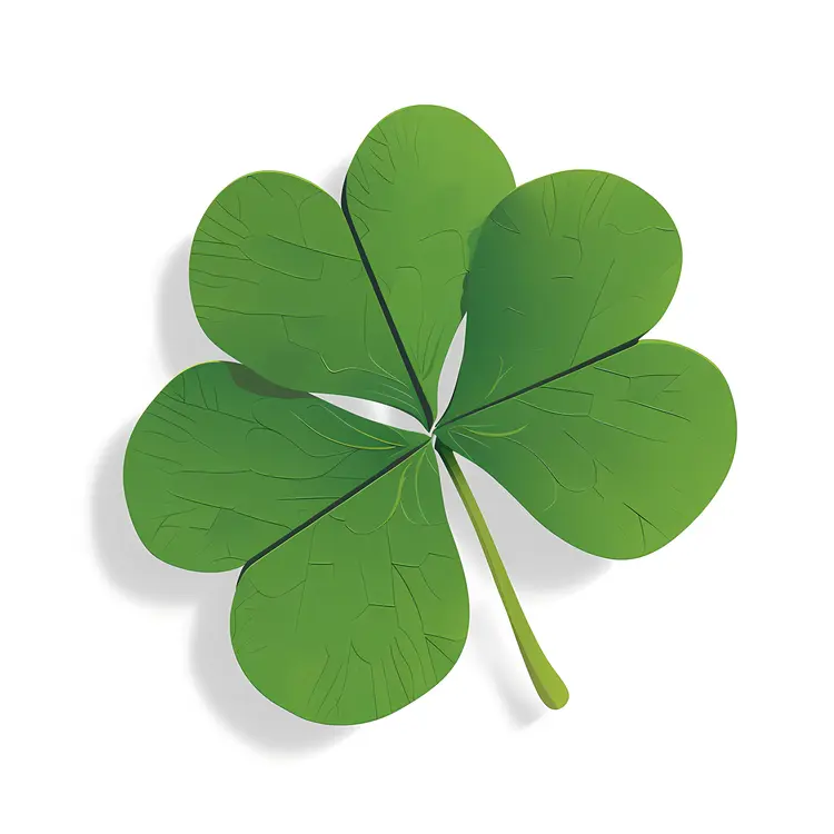 Four-leaf Clover for Good Luck
