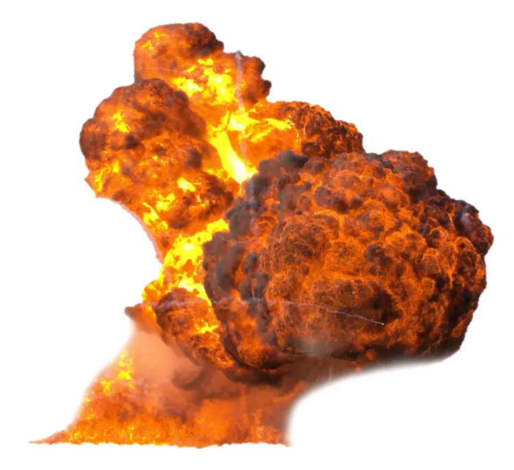 Fiery Explosion