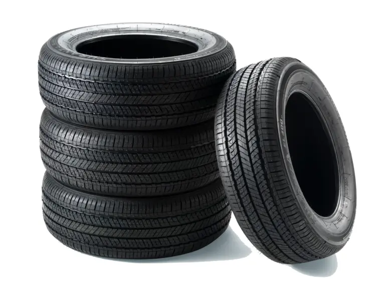 Stack of Black Tires