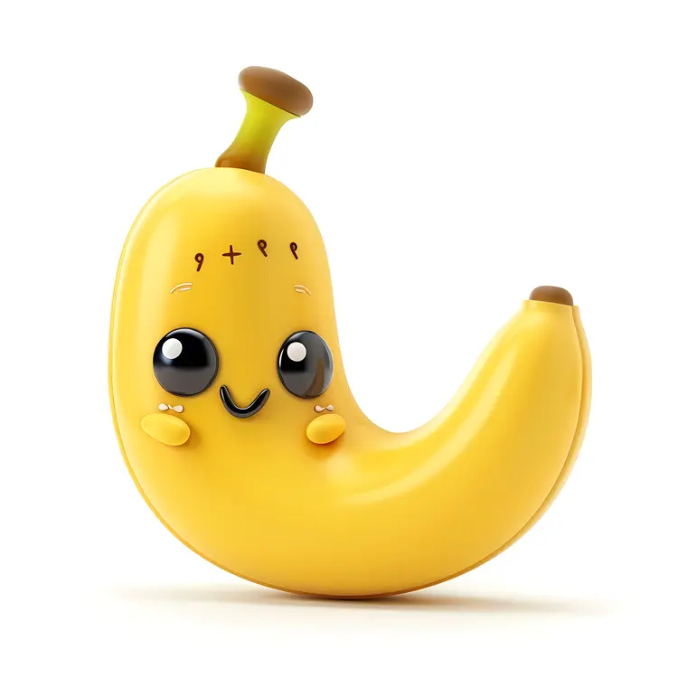 Cute Cartoon Banana