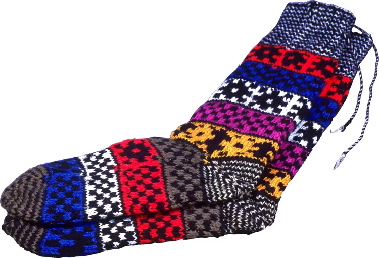 Patterned Wool Socks