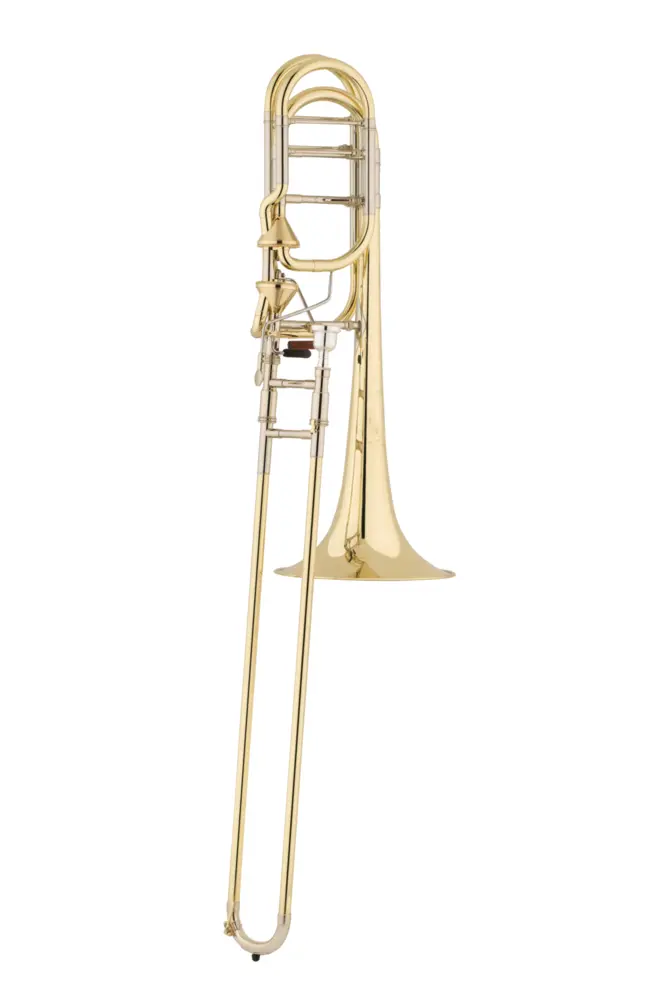 Vertical Brass Trombone