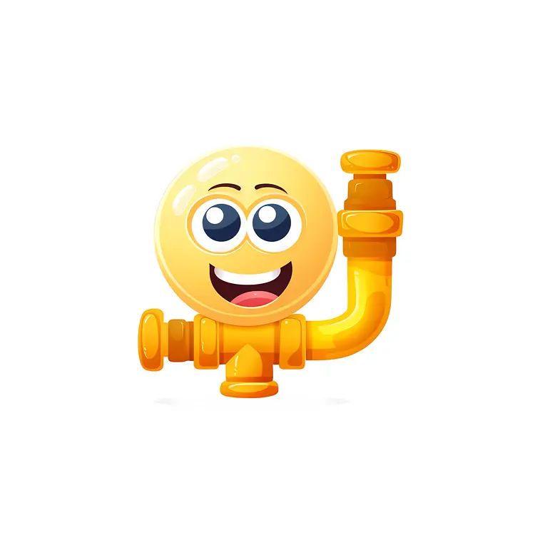 Smiling Cartoon Pipe