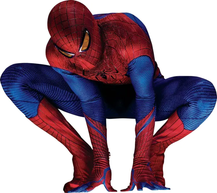 Spider-Man in Crouching Pose