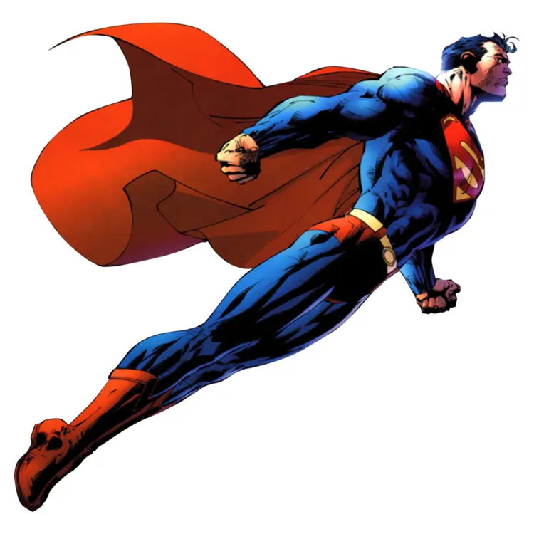 Superman Flying in the Sky