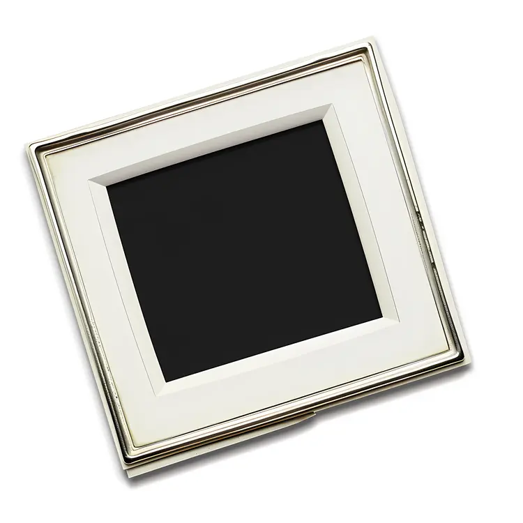 Elegant White Photo Frame