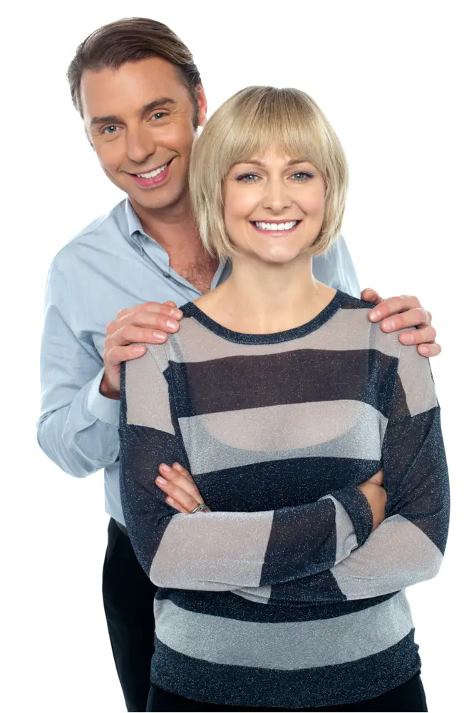 Smiling Couple Portrait