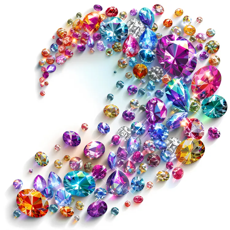 Beautiful Colorful Gems