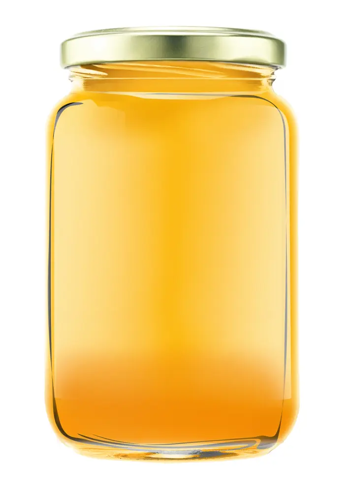 Golden Honey Jar