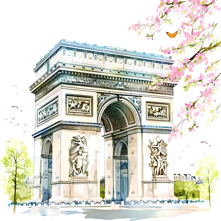 Arc de Triomphe in Paris