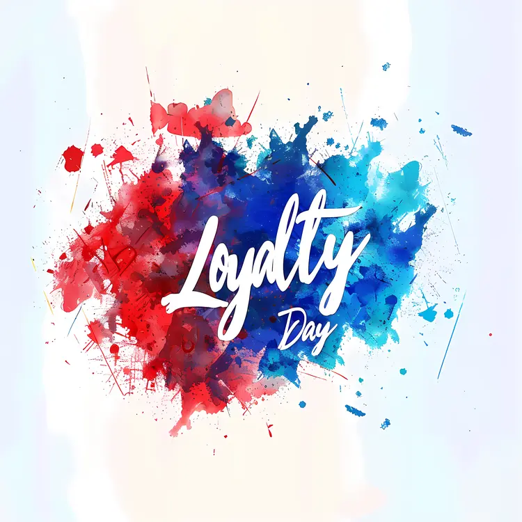Loyalty Day Colorful Banner