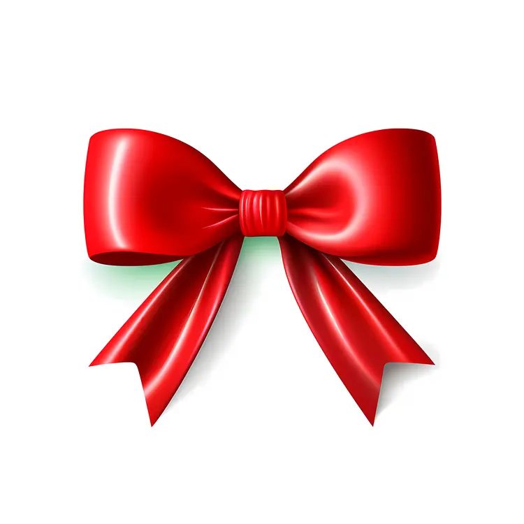Red Ribbon Bow