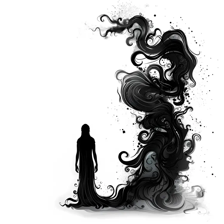 Dark Shadowy Figure
