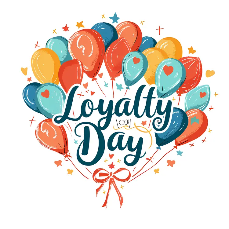 Loyalty Day Celebration with Balloons