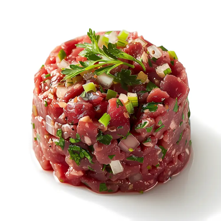Fresh Beef Tartare with Herbs