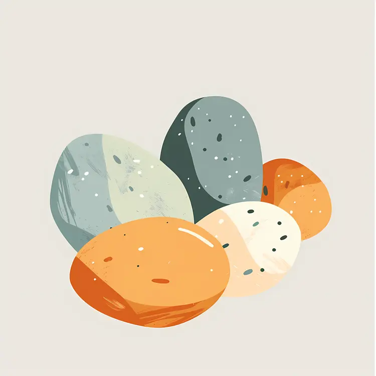 Colorful Potato Illustration