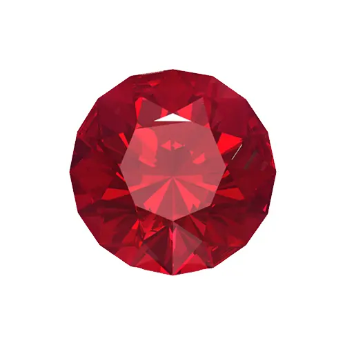 Brilliant Red Gemstone Jewel