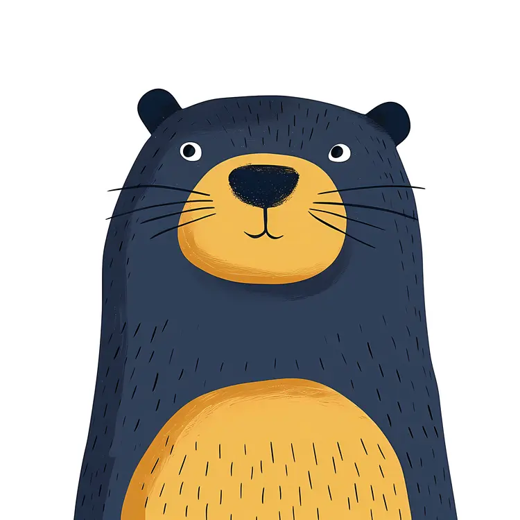 Cute Cartoon Bear Illustration