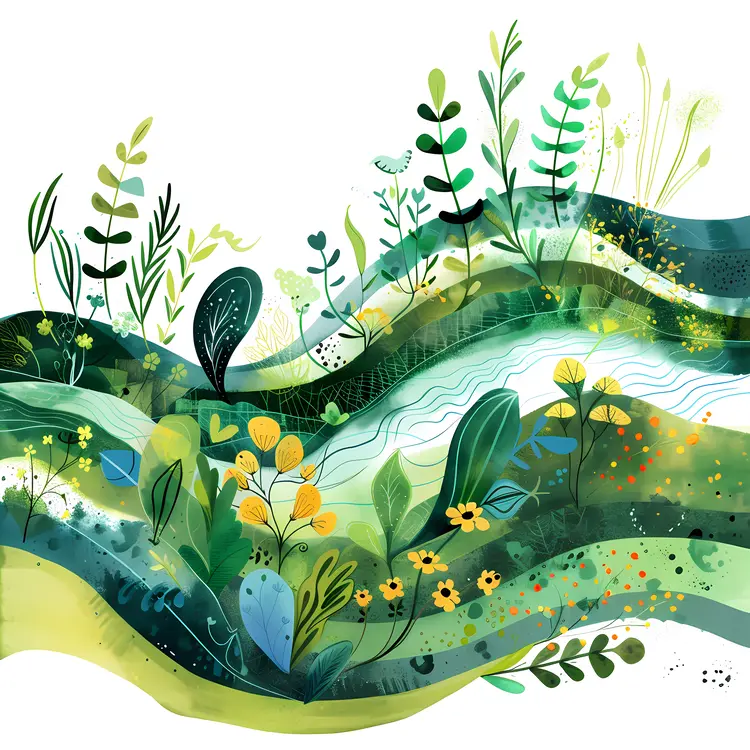 Lush Greenery in Nature