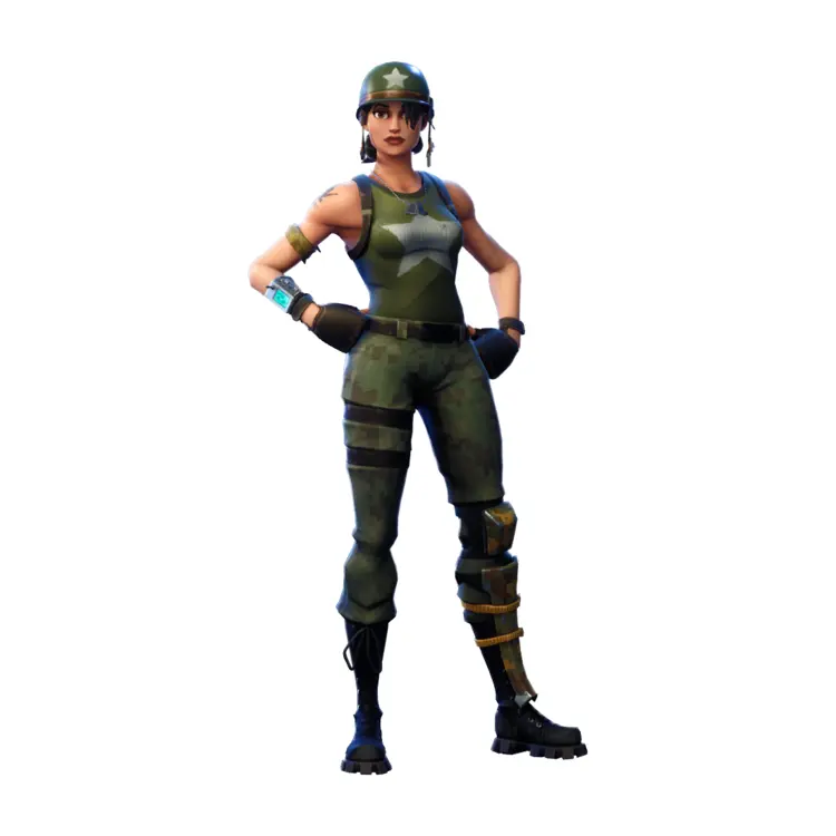 Military Character in Uniform