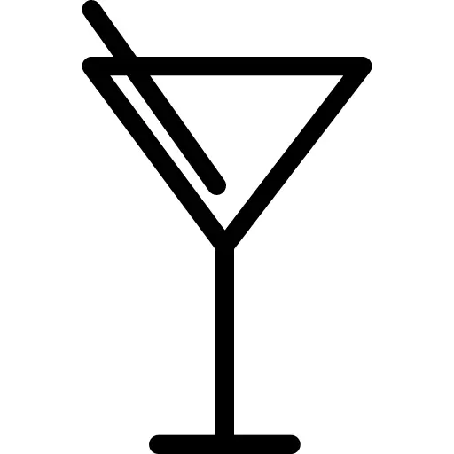 Cocktail Icon for Party Invitations