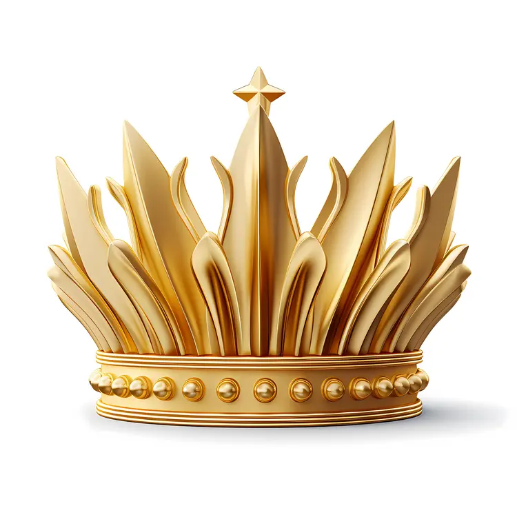Golden Crown with Star
