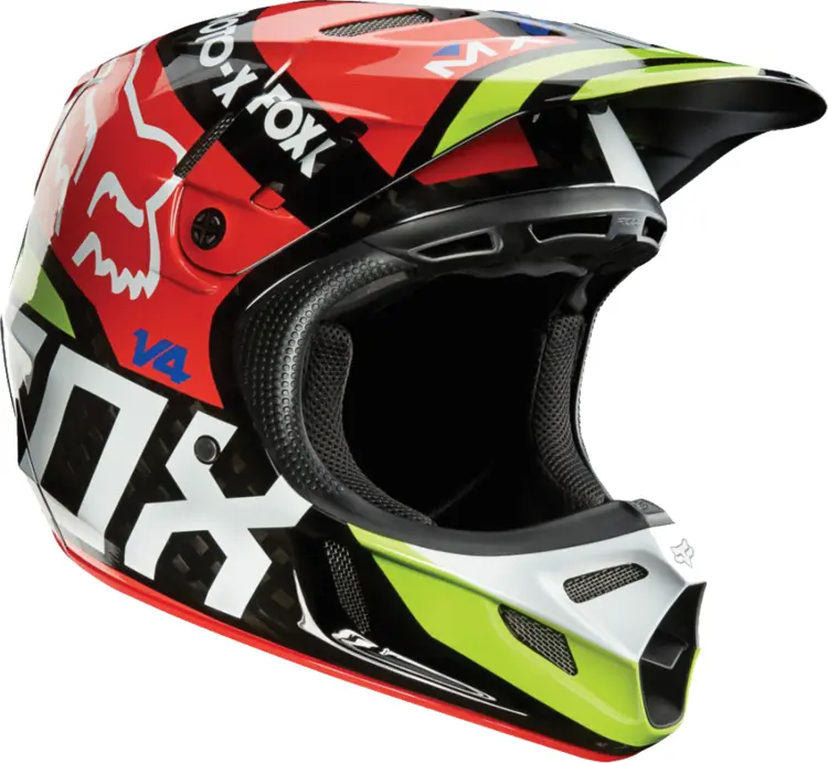 Red and Black Motorcycle Helmet