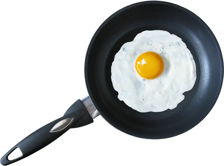 Frying Pan with Fried Egg