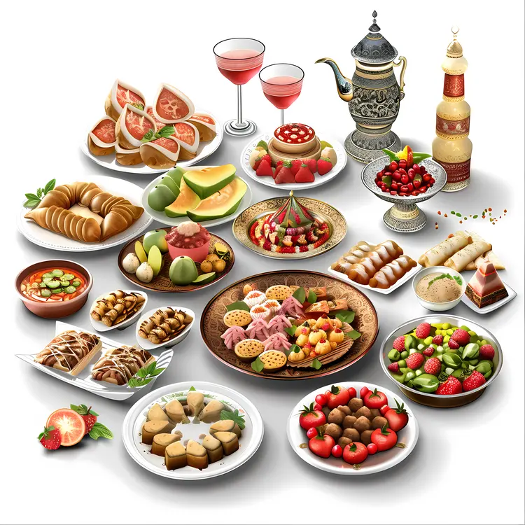 Luxurious Breakfast Spread