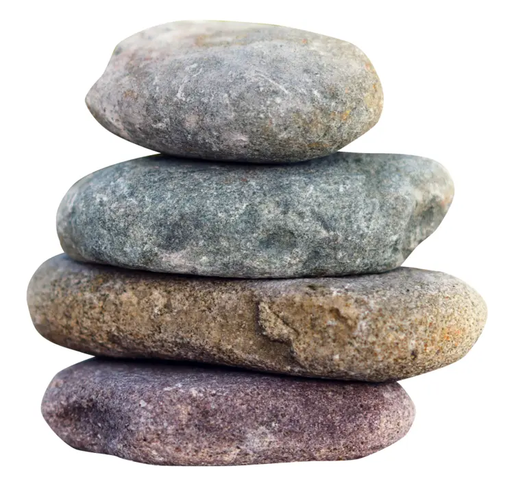Stack of Smooth Pebbles