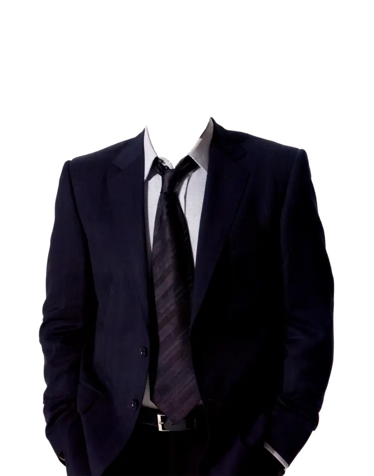 Classic Black Suit with Tie for Formal Occasions