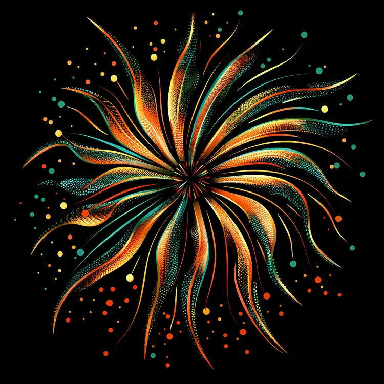 Colorful Abstract Art Pattern