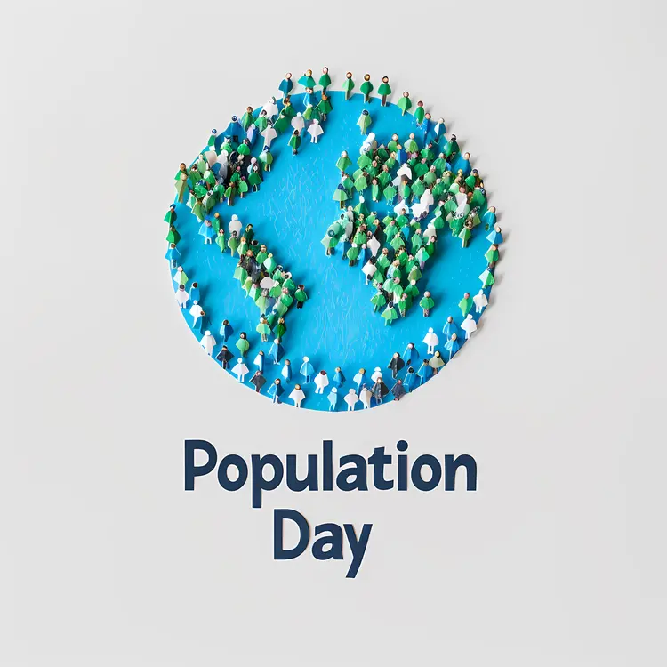 Earth with People for Population Day