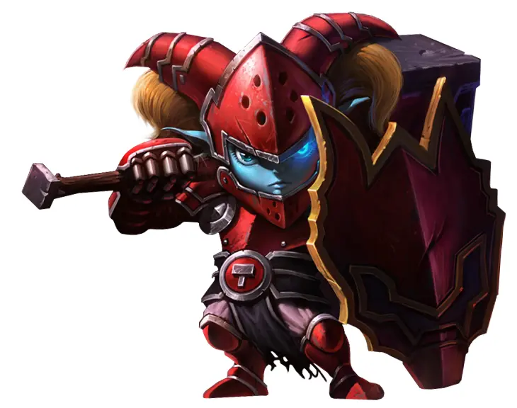 Small Warrior with Shield