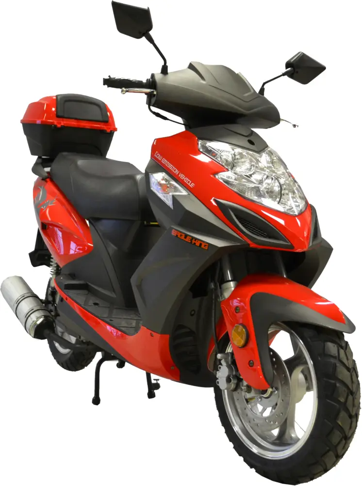 Red Scooter for Urban Mobility