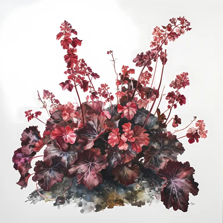 Red Leaves in Autumn