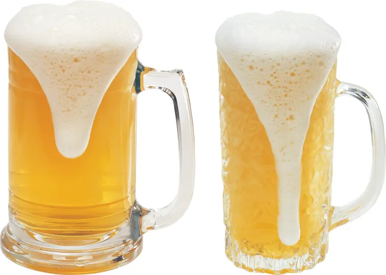 Frothy Beer Mugs