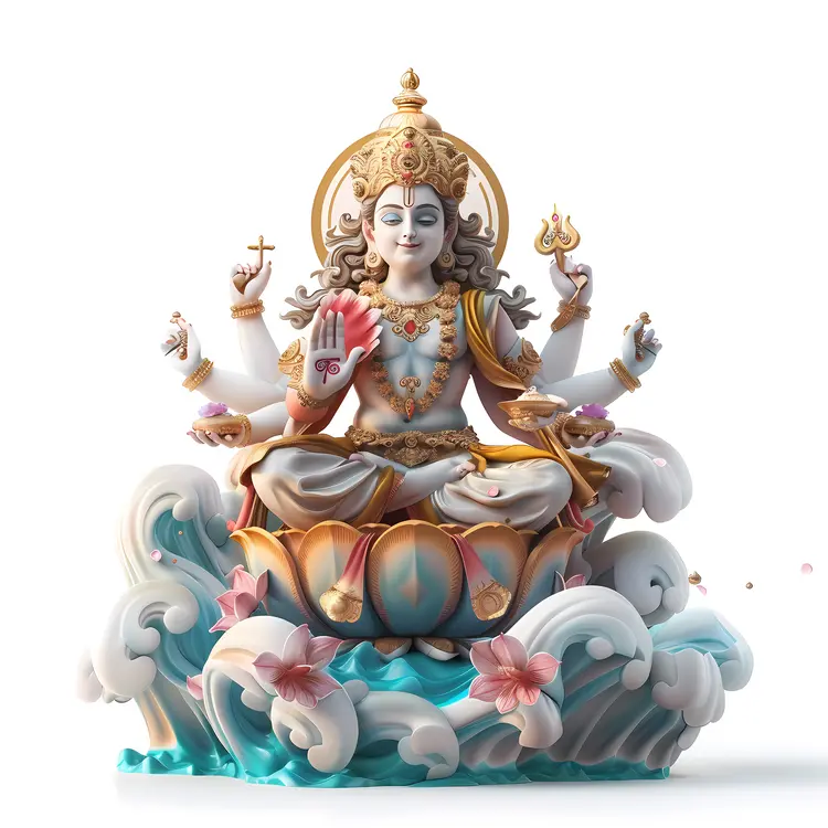 Divine Hindu Deity Statue