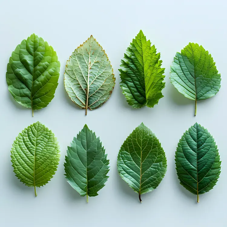 Diverse Green Leaves
