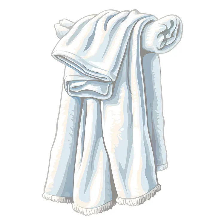 Soft White Towels
