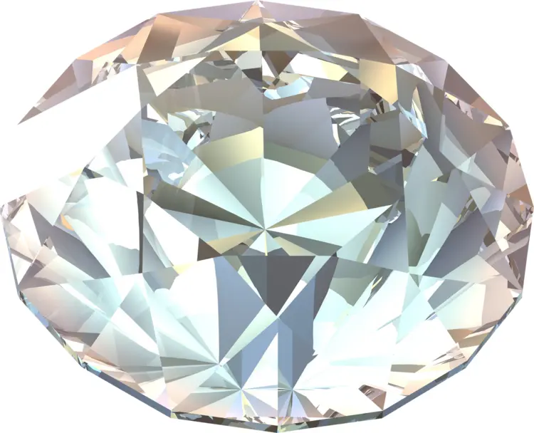 Sparkling Round Diamond Gemstone