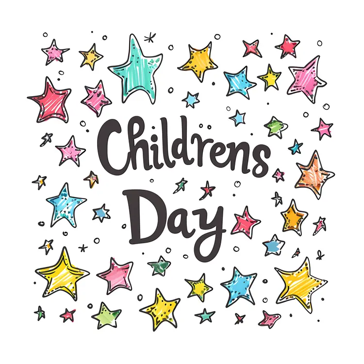 Starry Design for Children's Day Celebration