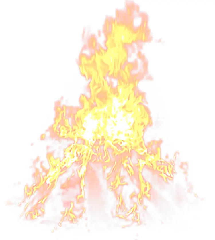 Large Fire Flame