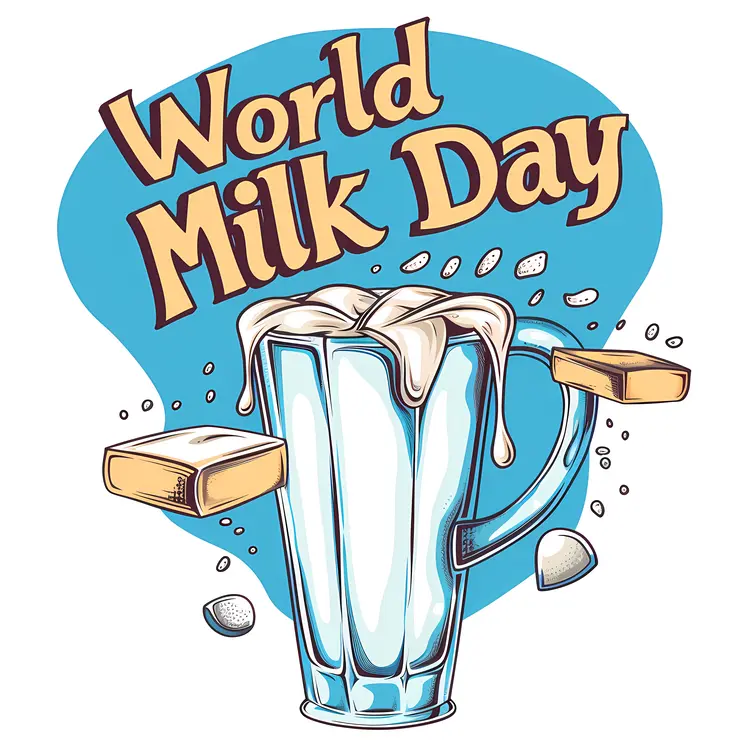 World Milk Day Celebration Poster