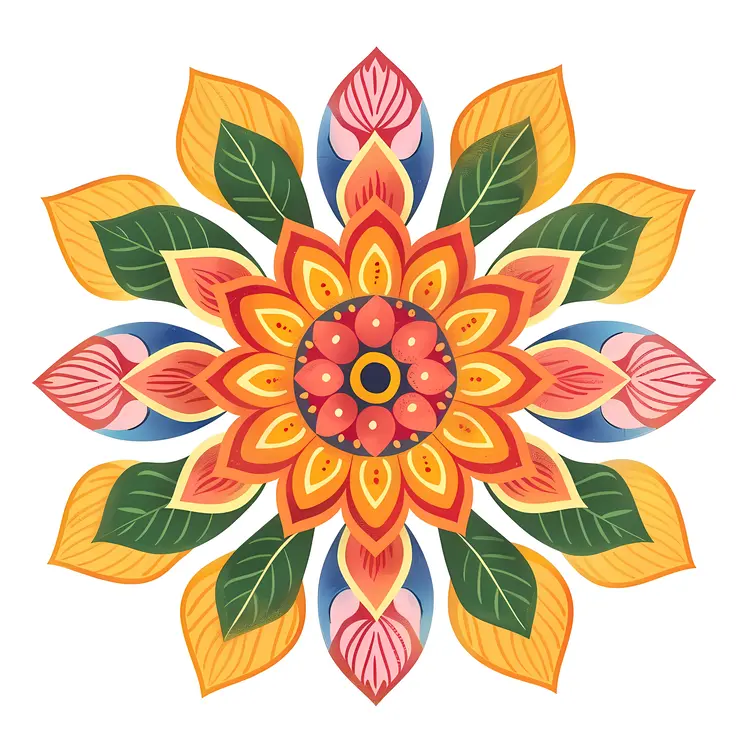 Colorful Mandala Art
