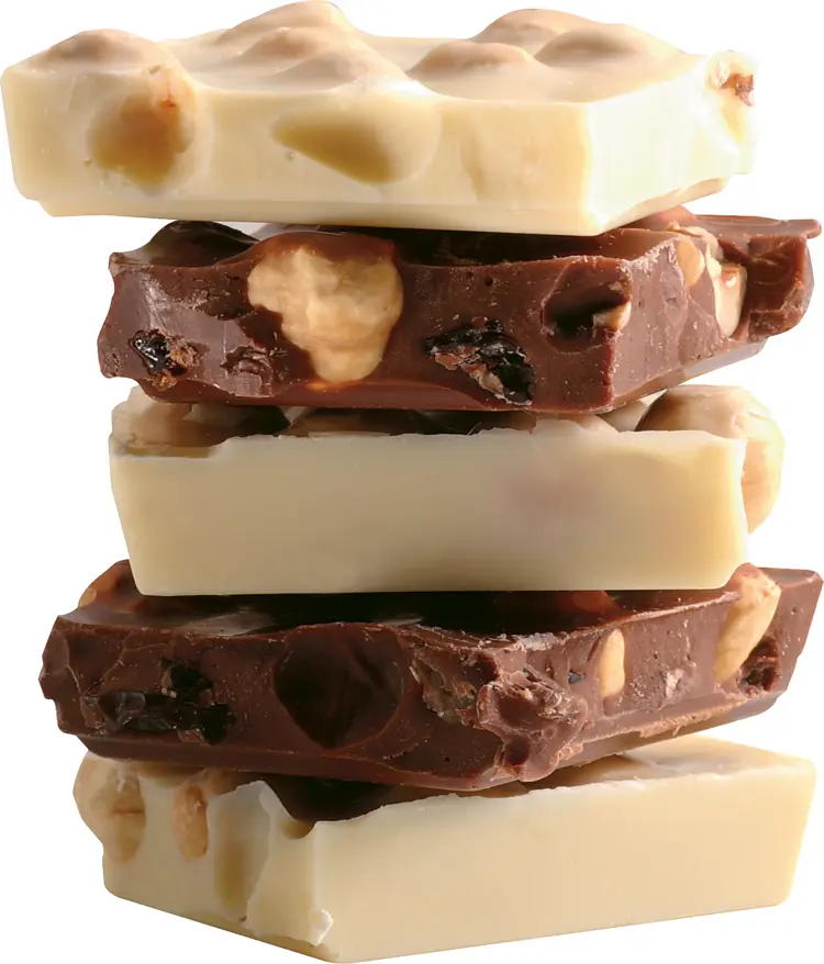 Stack of Mixed Chocolate