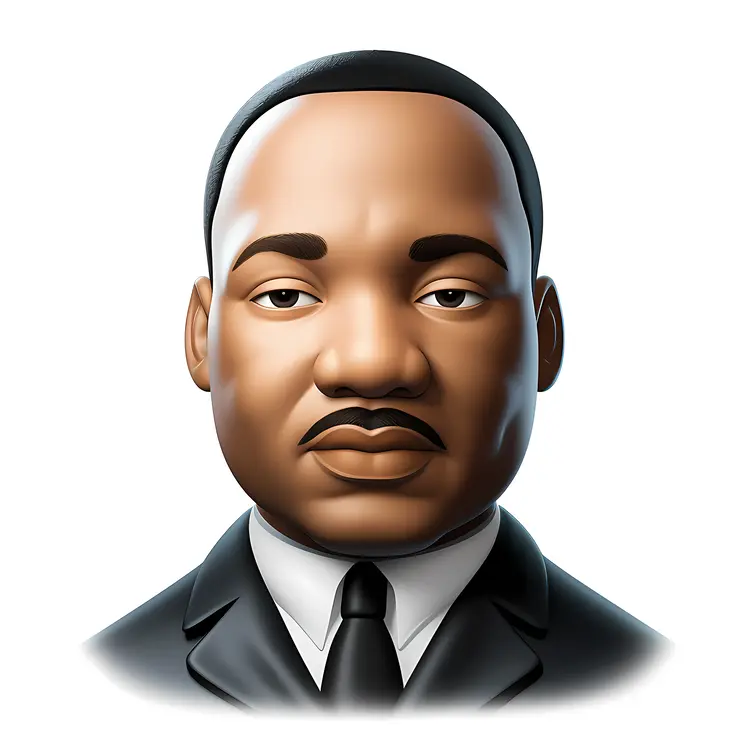 Cartoon Character in Suit and Tie