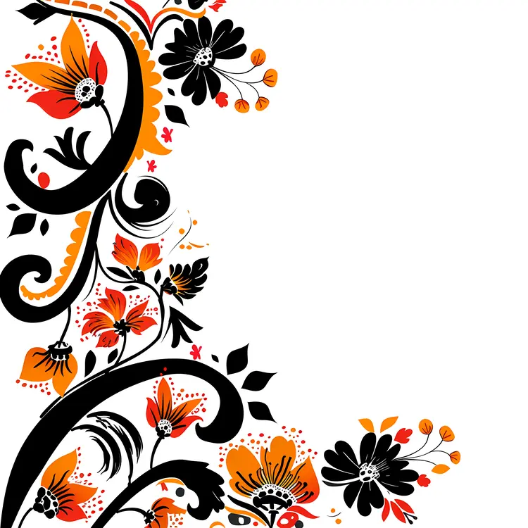 Colorful Floral Pattern Design