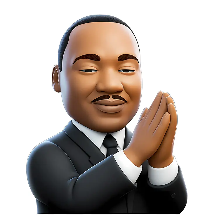 Cartoon Character in Suit and Tie