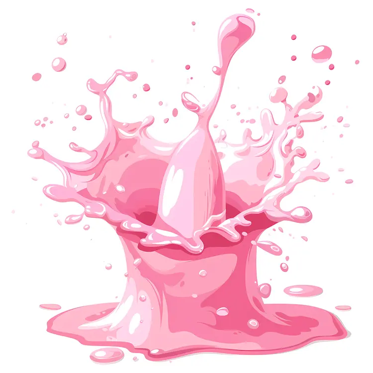 Pink Cream Splash